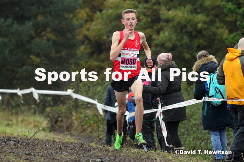 Boys under-15s, National Cross Country Relay Champs., Berry Hill Park, Mansfield.  Photo: David T. Hewitson/Sports for All Pics